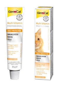 Gimcat Multivitamini Bağışıklık Güçlendirici Yetişkin Kedi Vitamini Macun 20 gr