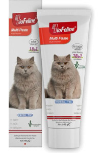BioFeline Multivitamini Gelişim Destekleyici Yetişkin Kedi Vitamini Macun 100 gr