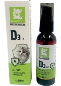 Nanbell D Vitamini Eklem Güçlendirici Yavru Kedi Vitamini Damla 50 ml