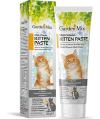 Garden Mix Multivitamini Gelişim Destekleyici Yavru Kedi Vitamini Macun 2x100 gr