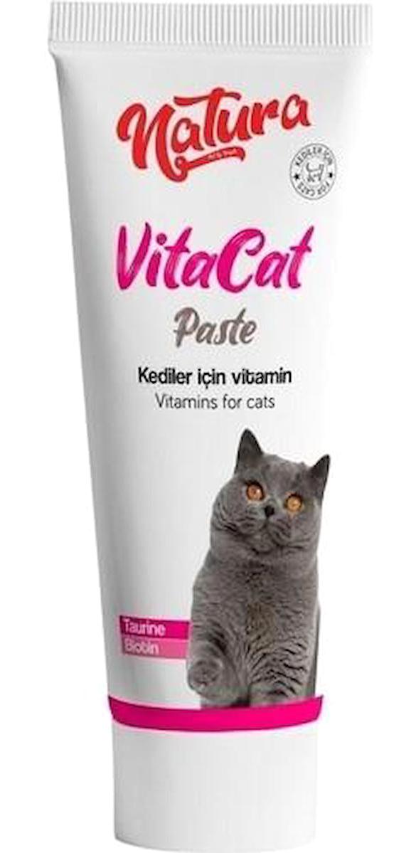 Natura Pet Multivitamini Gelişim Destekleyici Yetişkin Kedi Vitamini Macun 100 ml