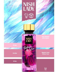 Nishlady Feelings & Love Meyvemsi Kadın Vücut Spreyi 260 ml