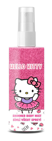 Hello Kitty Shimmer Body Mist Meyvemsi Simli Kız Çocuk Vücut Spreyi 150 ml