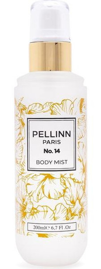 Pellinn Paris No.14 Çiçeksi-Odunsu Hyalüronik Asit İçeren Nemlendiricili Kadın Vücut Spreyi 200 ml
