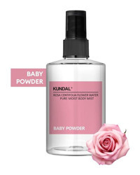 Kundal Powder Çiçeksi Hyalüronik Asit İçeren Nemlendiricili Kadın Vücut Spreyi 125 ml