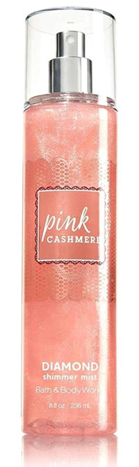 Bath & Body Works Pink Cashmere Meyvemsi Simli Kadın Vücut Spreyi 236 ml