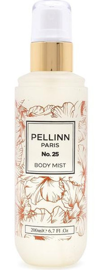 Pellinn Paris No.25 Çiçeksi Hyalüronik Asit İçeren Nemlendiricili Kadın Vücut Spreyi 200 ml