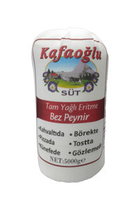 Kafaoğlu Süt Tam Yağlı Eritme Bez İnek Peyniri 5 kg