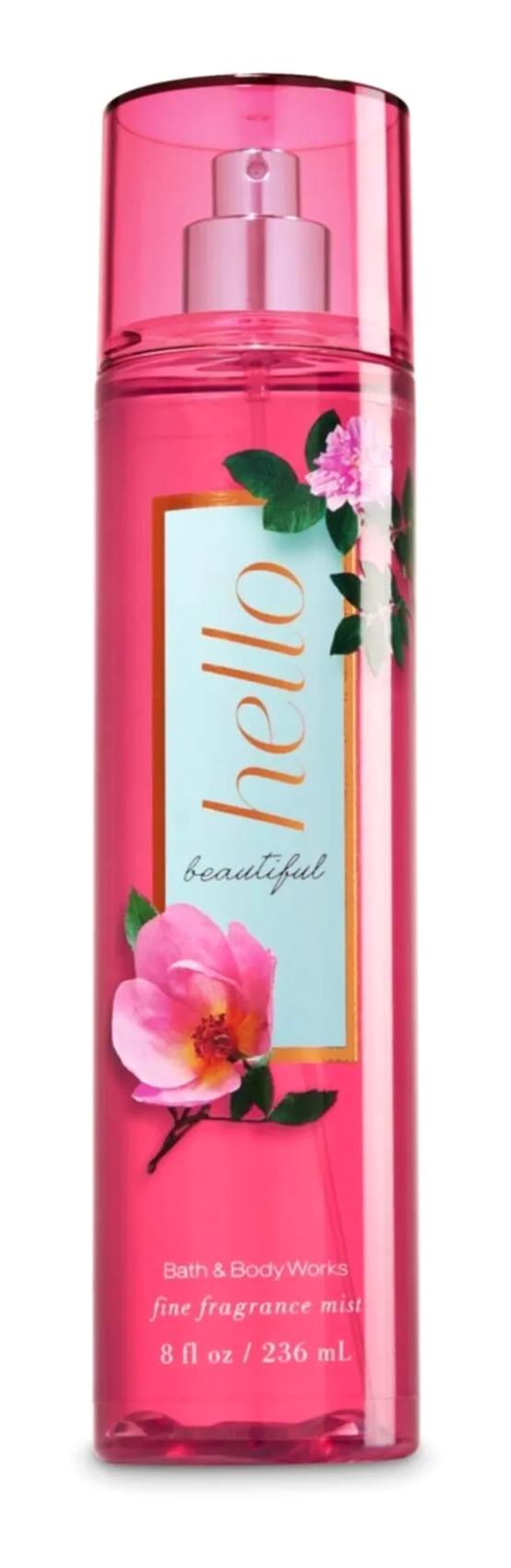 Bath & Body Works Hello Beautiful Çiçeksi Kadın Vücut Spreyi 236 ml