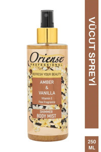 Oriense Amber Nemlendiricili Kadın Vücut Spreyi 250 ml