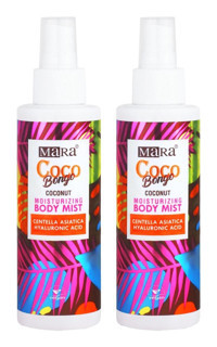 Mara Coco Bongo Çiçeksi Hyalüronik Asit İçeren Nemlendiricili Kadın Vücut Spreyi 150 ml