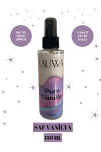 Lauwa Pure Vanilla Aromatik Simli Kadın Vücut Spreyi 150 ml