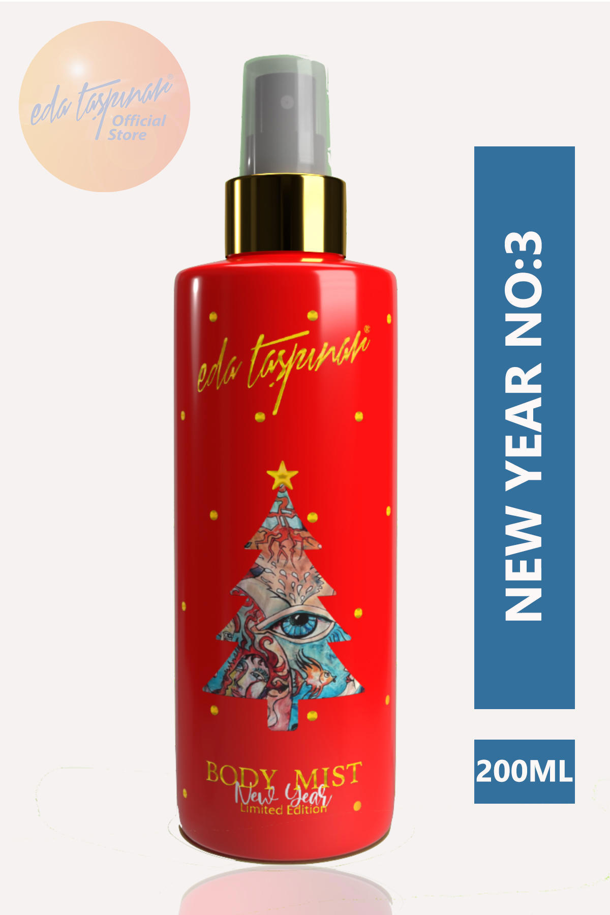 Eda Taşpınar New Year Red No:3 Aromatik Kadın Vücut Spreyi 200 ml
