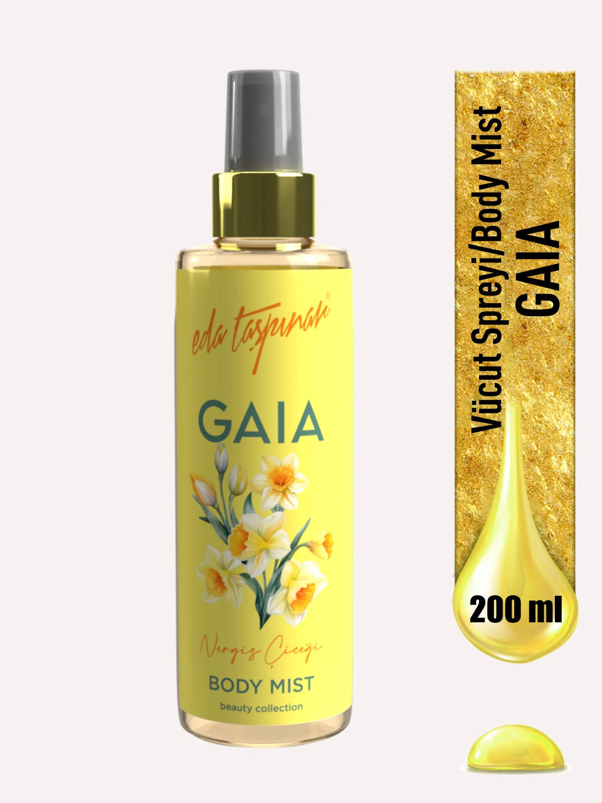 Eda Taşpınar Gaia Egy0045 Çiçeksi Kadın Vücut Spreyi 200 ml