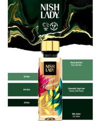 Nishlady Deep Romance Meyvemsi Kadın Vücut Spreyi 260 ml
