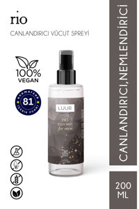 Luur Cosmetics & More Rio Odunsu Erkek Vücut Spreyi 200 ml