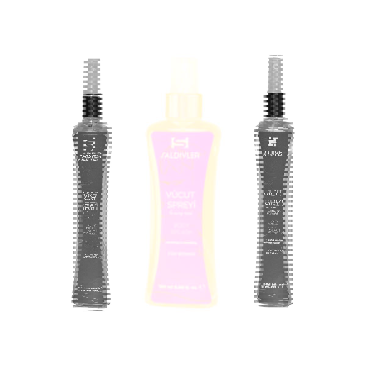 Saldives Luxury Rose Çiçeksi Kadın Vücut Spreyi 200 ml