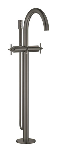 Grohe Atrio 25272AL0 Krom Çiftli Çevirmeli Solo Kuğu Banyo Bataryası Altın