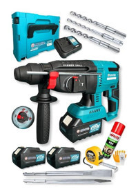 Dager DGR-4144 1500 W 5100 darbe/dk 2.9 kg Akülü Elektrikli Kırıcı Delici Matkap