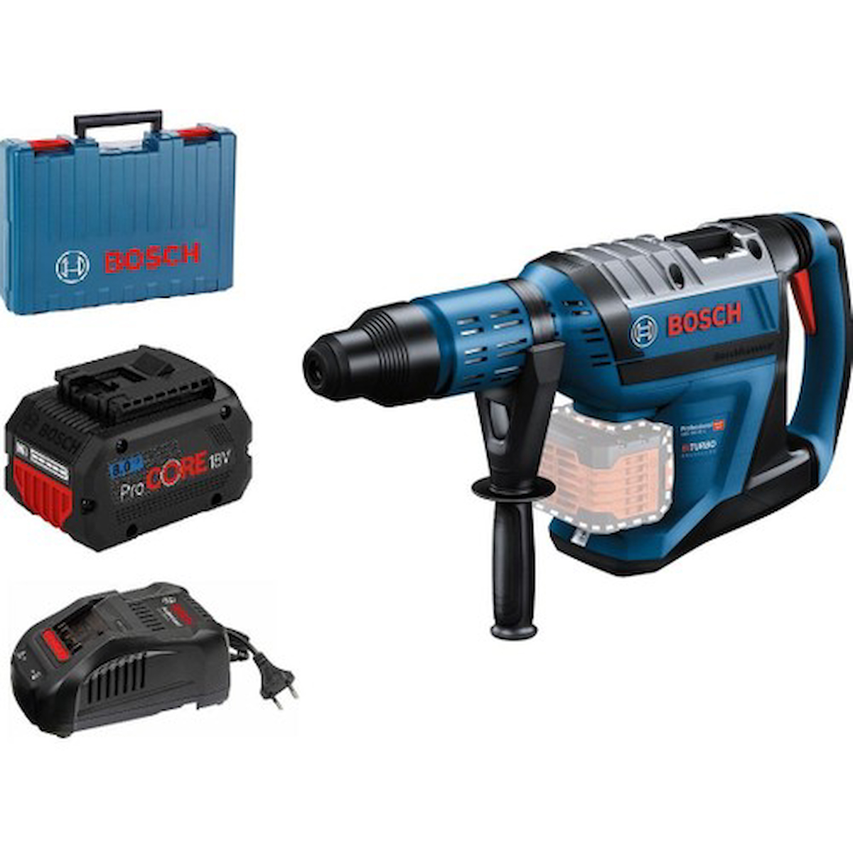 Bosch GBH 18V-45 C 1500 W 2760 darbe/dk 7 kg Aküsüz Şarjlı Kırıcı Delici Matkap