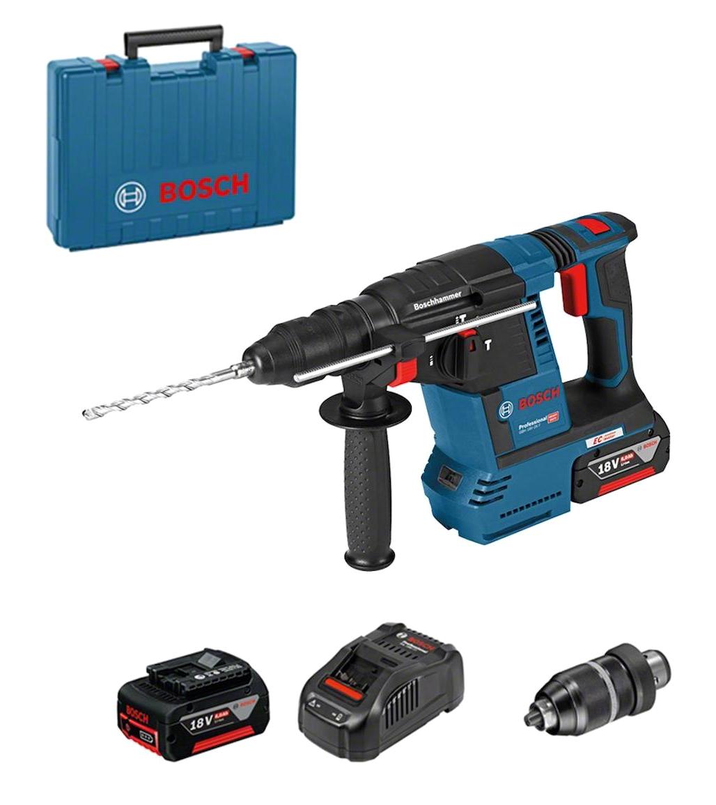 Bosch GBH 18V-26F 1250 W 1000 darbe/dk 3.6 kg Akülü Şarjlı Kırıcı Delici Matkap