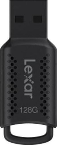 Lexar Jumpdrive LJDV400128G-BNBNG Şifreli USB 3.0 Type A 128 GB Flash Bellek Siyah