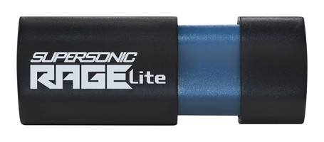 Patriot Supersonic Rage Lite PEF256GRLB32U Şifreli USB 3.2 Gen 1 Type A 256 GB Flash Bellek Mavi