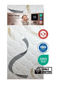 Pure Sleep Dikdörtgen Bambu Ortopedik 80x35 cm Anne Yanı Bebek Yatağı