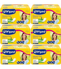 Canped Medium 10'lu Mesane Pedi 6 Adet