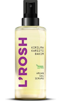 L'Rosh Şekillendirici Islak Görünümlü Argan Yağlı Güçlü Saç Spreyi 100 ml
