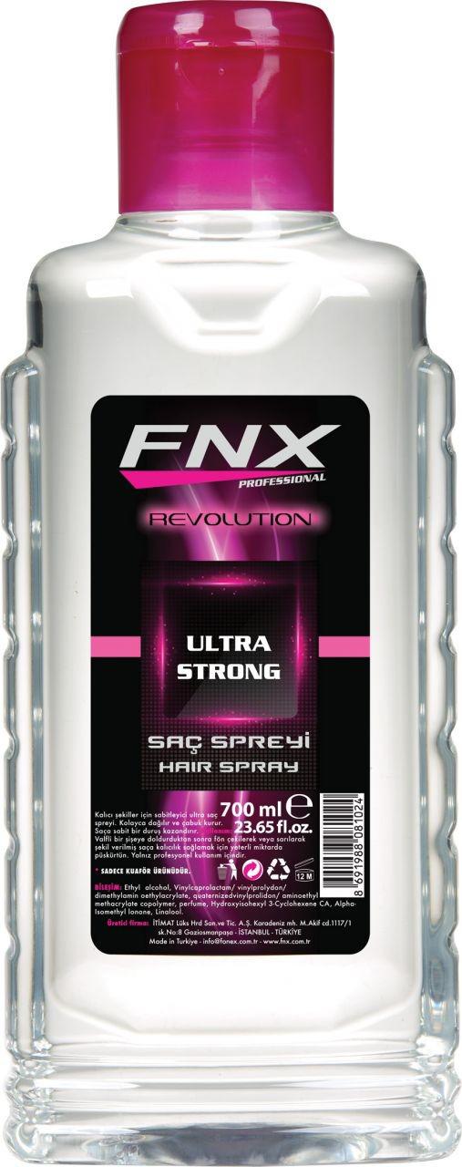 Fnx Professionel Şekillendirici Islak Görünümlü Keratinli Ekstra Güçlü Saç Spreyi 700 ml