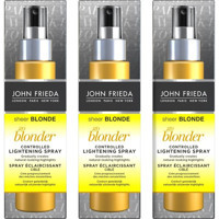 John Frieda Go Blonder Şekillendirici Islak Görünümlü Keratinli Güçlü Saç Spreyi 3x100 ml