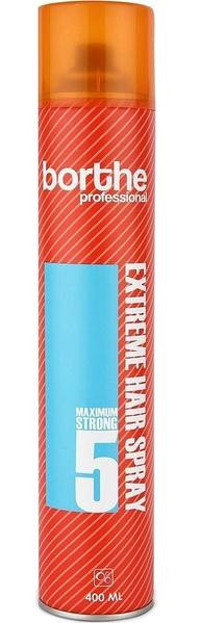 Borthe Maximum No: 5 Şekillendirici Islak Görünümlü Keratinli Saç Spreyi 400 ml