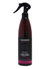 Rainbow Two Phase Conditioner Onarıcı Islak Görünümlü Argan Yağlı Hafif Saç Spreyi 400 ml
