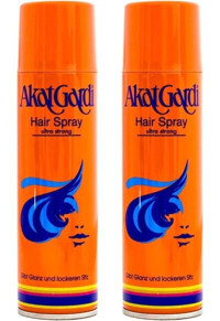 Akat Gardi Şekillendirici Islak Görünümlü Keratinli Güçlü Saç Spreyi 2x400 ml