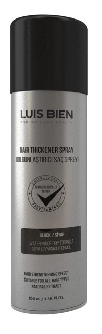 Luis Bien Black Dolgunlaştırıcı Islak Görünümlü Keratinli Güçlü Saç Spreyi 100 ml