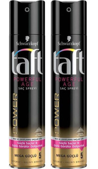 Schwarzkopf Powerful Age Sabitleyici Islak Görünümlü Provitaminli Güçlü Saç Spreyi 2x250 ml
