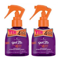 Schwarzkopf Got2B - 4 Days Şekillendirici Islak Görünümlü Keratinli Güçlü Saç Spreyi 2x400 ml