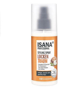 Isana Locken Traum No: 4 Şekillendirici Islak Görünümlü Keratinli Güçlü Saç Spreyi 150 ml