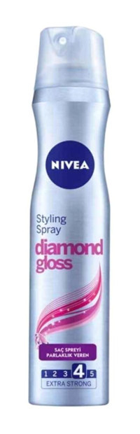 Nivea Diamond Gloss No: 4 Parlaklık Veren Islak Görünümlü Provitaminli Saç Spreyi 250 ml