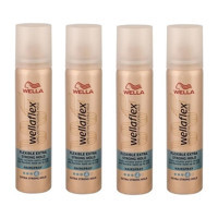 Wella Sabitleyici Islak Görünümlü Provitaminli Ekstra Güçlü Saç Spreyi 4x250 ml