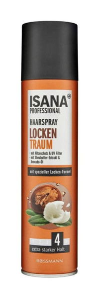Isana Locken Traum No: 4 Şekillendirici Islak Görünümlü Keratinli Güçlü Saç Spreyi 250 ml