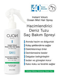 Ojon Dolgunlaştırıcı Islak Görünümlü Argan Yağlı Hafif Saç Spreyi 250 ml