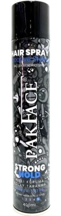 Pak Face No: 5 Sabitleyici Islak Görünümlü Provitaminli Ultra Güçlü Saç Spreyi 400 ml