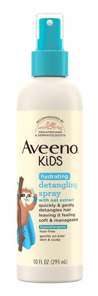 Aveeno Kids Detangling Şekillendirici Islak Görünümlü Keratinli Güçlü Saç Spreyi 295 ml