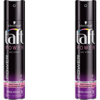 Schwarzkopf Taft Power Sabitleyici Islak Görünümlü Provitaminli Güçlü Saç Spreyi 2x250 ml