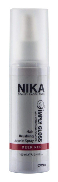 Nika Simply Gloss Parlaklık Veren Islak Görünümlü Argan Yağlı Hafif Saç Spreyi 100 ml