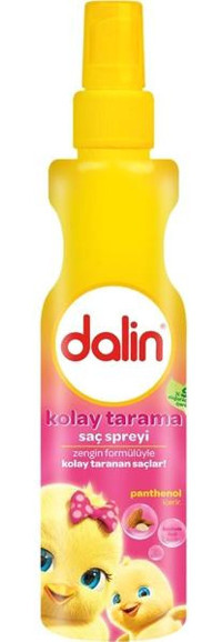 Dalin Kolay Tarama Islak Görünümlü Badem Özlü Güçlü Saç Spreyi 3x200 ml