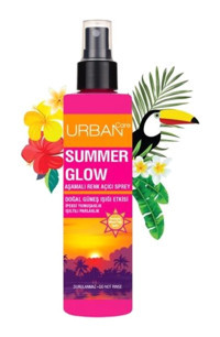 Urban Care Summer Glow Renk Açıcı Islak Görünümlü Keratinli Hafif Saç Spreyi 150 ml
