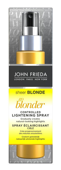 John Frieda Sheer Blonde Controlled Lightening Renk Açıcı Islak Görünümlü Provitaminli Hafif Saç Spreyi 100 ml